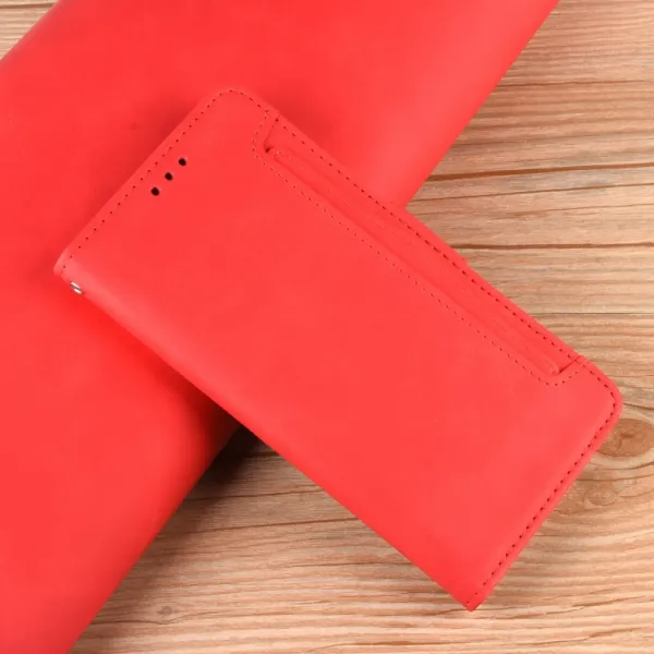 SLOT Peňaženkový obal pre OnePlus 12 červený