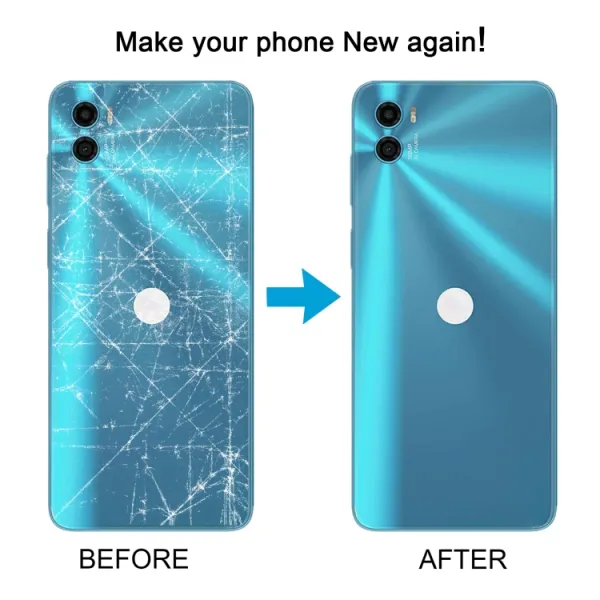 Originál Zadný kryt (kryt batérie) Motorola Moto E22s modrý