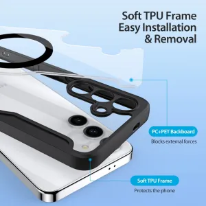 DUX X PRO Zaklápacie puzdro s MagSafe pre Samsung Galaxy S24 Plus 5G čierne