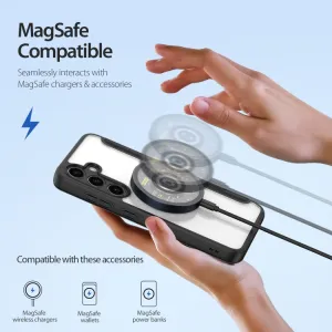 DUX X PRO Zaklápacie puzdro s MagSafe pre Samsung Galaxy S24 Plus 5G čierne