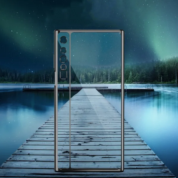 ELECTRO Ochranný obal Huawei Mate Xs modrý