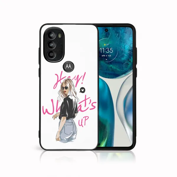 MY ART Ochranný kryt Motorola Moto G71 5G WHATSUP (132)