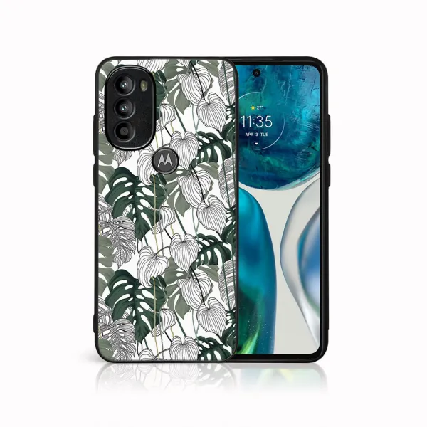 MY ART Ochranný kryt Motorola Moto G71 5G LEAF (175)