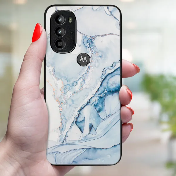 MY ART Ochranný kryt Motorola Moto G71 5G LIGHT BLUE (149)