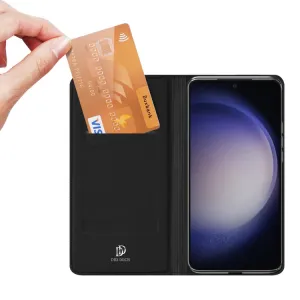 DUX Zaklápacie puzdro pre Samsung Galaxy S24 5G čierne