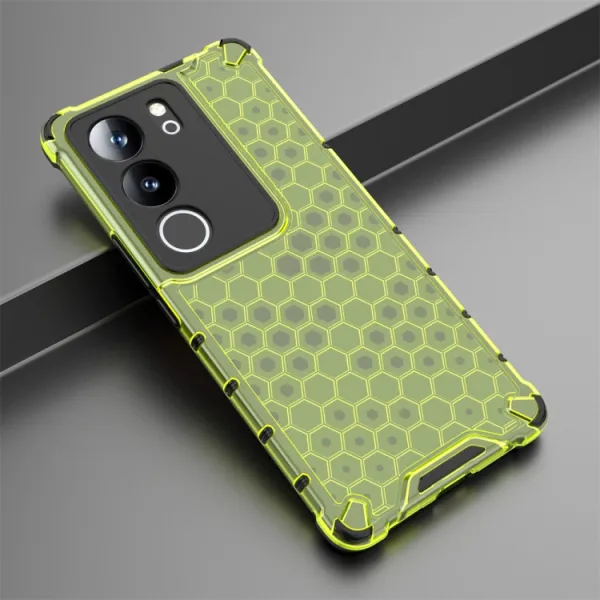 HONEYCOMB Ochranný kryt Vivo V29 5G zelený