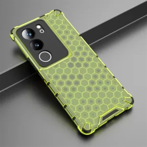 HONEYCOMB Ochranný kryt Vivo V29 5G zelený