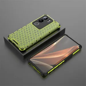HONEYCOMB Ochranný kryt Vivo V29 5G zelený