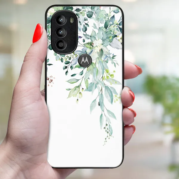 MY ART Ochranný kryt Motorola Moto G71 5G GREENERY (155)