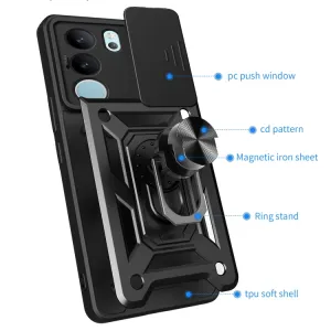 RING CAMERA Kryt s držiakom pre Vivo V29 5G modrý