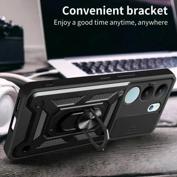 RING CAMERA Kryt s držiakom pre Vivo V29 5G modrý