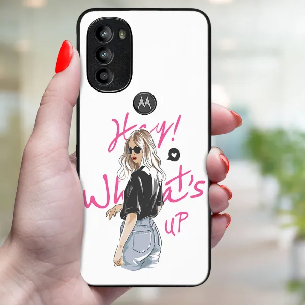 MY ART Ochranný kryt Motorola Moto G71 5G WHATSUP (132)