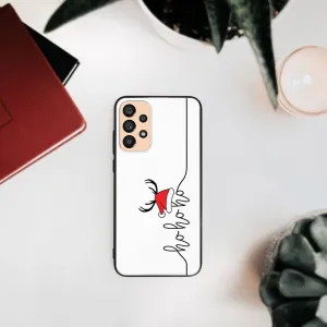 MY ART Kryt s vianočným dizajnom Samsung Galaxy A23 / A23 5G HOHOHO (073)