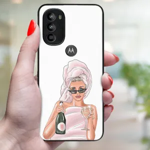 MY ART Ochranný kryt Motorola Moto G71 5G CHAMPAGNE (134)
