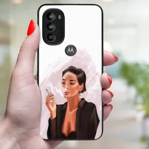 MY ART Ochranný kryt Motorola Moto G71 5G CIGARETTE (135)