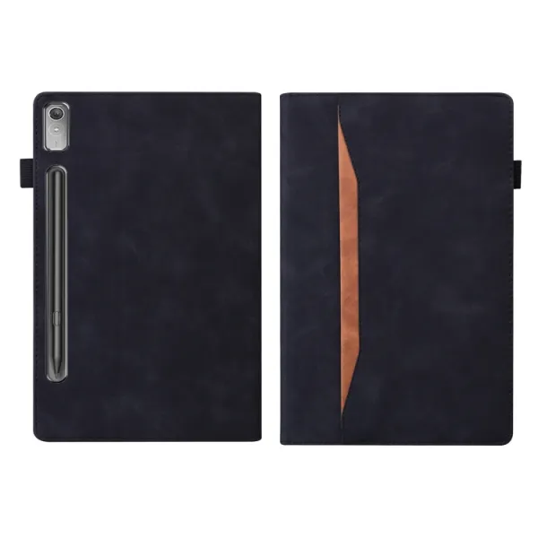 FLATY Zaklápacie puzdro pre Lenovo Tab P12 čierne