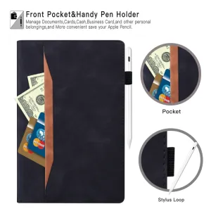 FLATY Zaklápacie puzdro pre Lenovo Tab P12 čierne