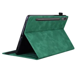 FLATY Zaklápacie puzdro pre Lenovo Tab P12 zelené