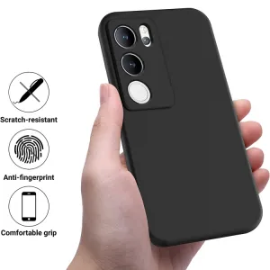 RUBBER Ochranný kryt pre Vivo V29 5G čierny