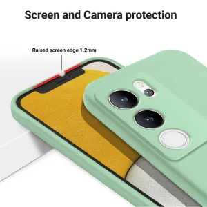 RUBBER Ochranný kryt pre Vivo V29 5G zelený