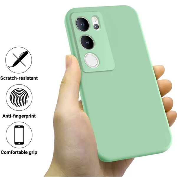 RUBBER Ochranný kryt pre Vivo V29 5G zelený