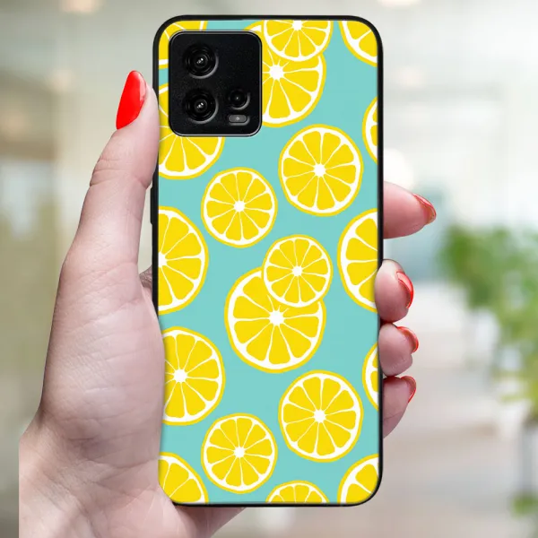 MY ART Ochranný kryt pre Motorola Moto G72 LEMON (121)