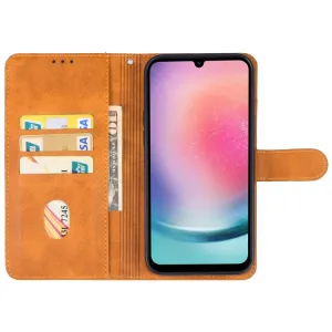 SMOOTH Peňaženkové puzdro pre Samsung Galaxy A25 5G hnedé