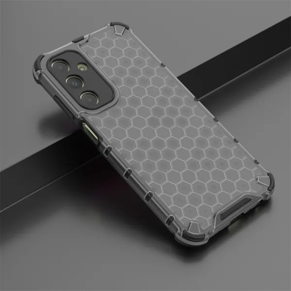 HONEYCOMB Ochranný kryt Samsung Galaxy A25 5G čierny