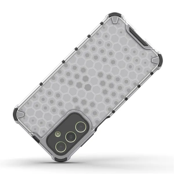 HONEYCOMB Ochranný kryt Samsung Galaxy A25 5G biely