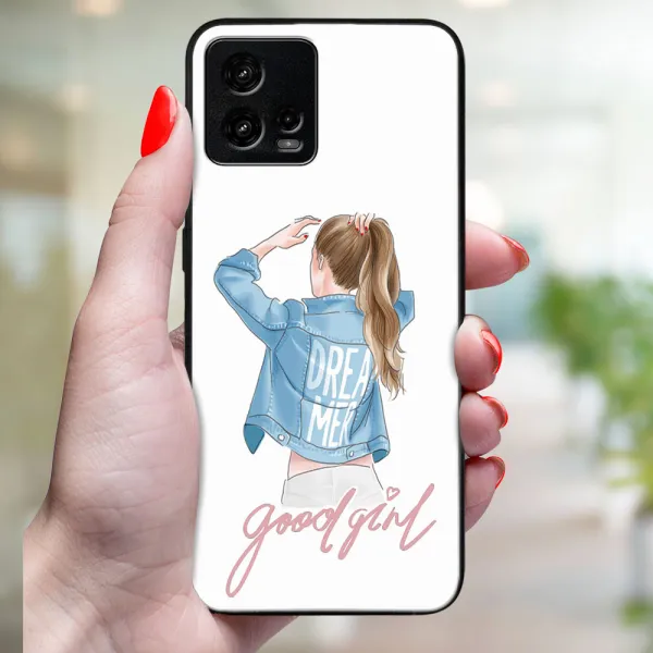 MY ART Ochranný kryt pre Motorola Moto G72 GOOD GIRL (130)