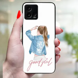 MY ART Ochranný kryt pre Motorola Moto G72 GOOD GIRL (130)