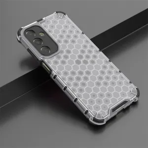 HONEYCOMB Ochranný kryt Samsung Galaxy A25 5G biely