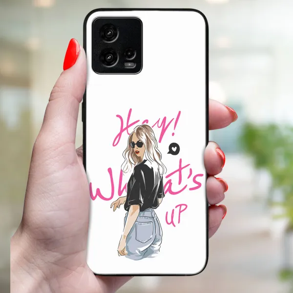 MY ART Ochranný kryt pre Motorola Moto G72 WHATSUP (132)