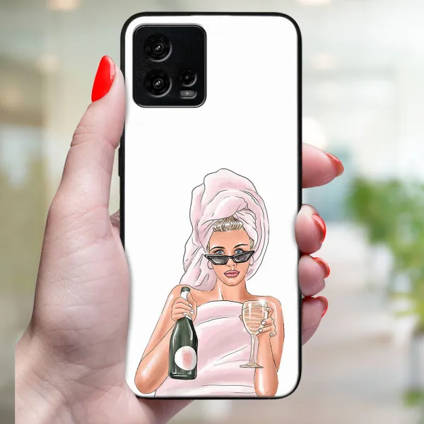 MY ART Ochranný kryt pre Motorola Moto G72 CHAMPAGNE (134)