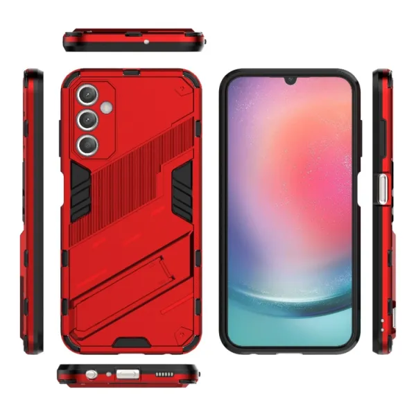 BIB Ochranný kryt pre Samsung Galaxy A25 5G červený