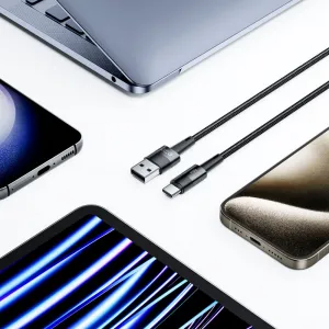 Tech-Protect Ultraboost kábel USB / USB-C PD 66W 6A 0.5m, čierny