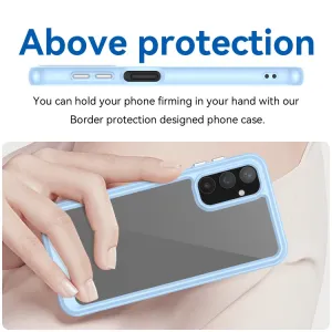 CRYSTAL Ochranný kryt pre Samsung Galaxy A25 5G modrý