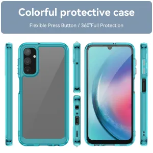 CRYSTAL Ochranný kryt pre Samsung Galaxy A25 5G tyrkysový