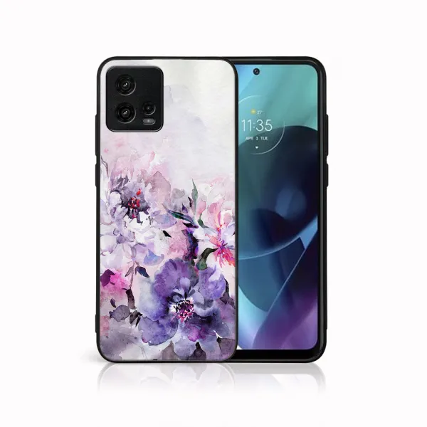 MY ART Ochranný kryt pre Motorola Moto G72 PEONIES (156)