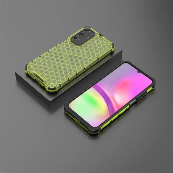 HONEYCOMB Ochranný kryt Samsung Galaxy A25 5G zelený