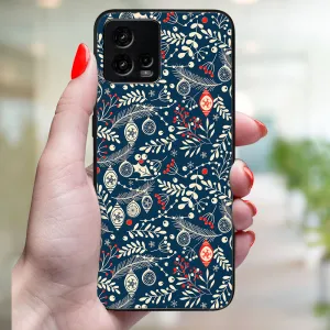 MY ART Kryt s vianočným dizajnom Motorola Moto G72 MISTLETOE (070)