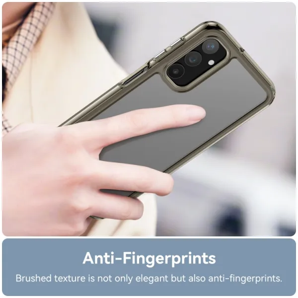 CRYSTAL Ochranný kryt pre Samsung Galaxy A25 5G šedý