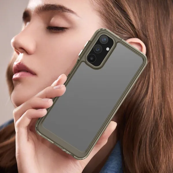 CRYSTAL Ochranný kryt pre Samsung Galaxy A25 5G šedý