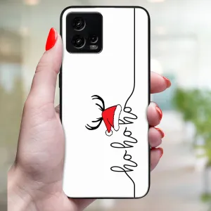 MY ART Kryt s vianočným dizajnom Motorola Moto G72 HOHOHO (073)