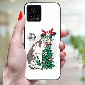 MY ART Kryt s vianočným dizajnom Motorola Moto G72 MERRY CHRISTMAS (074)