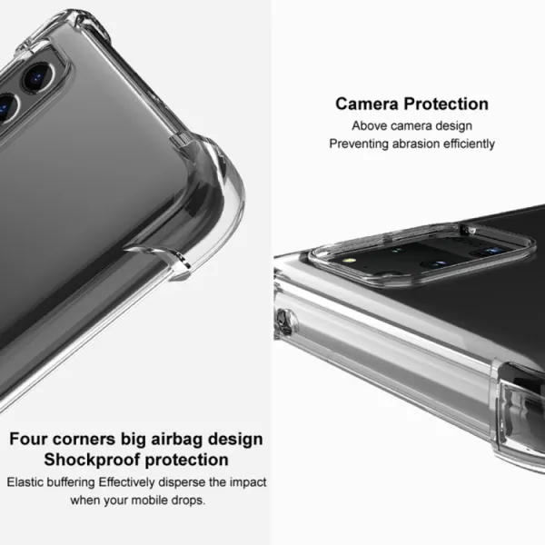 IMAK Ochranný silikónový obal pre Samsung Galaxy A25 5G čierny