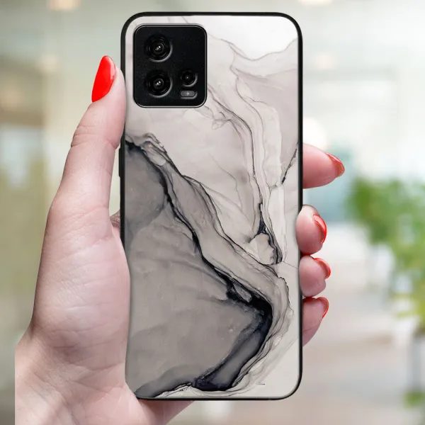 MY ART Ochranný kryt pre Motorola Moto G72 BLACK INK (146)