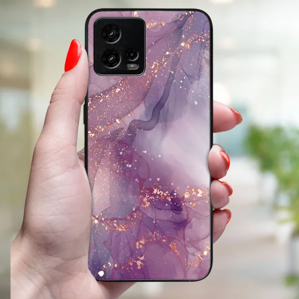 MY ART Ochranný kryt pre Motorola Moto G72 PURPLE (148)