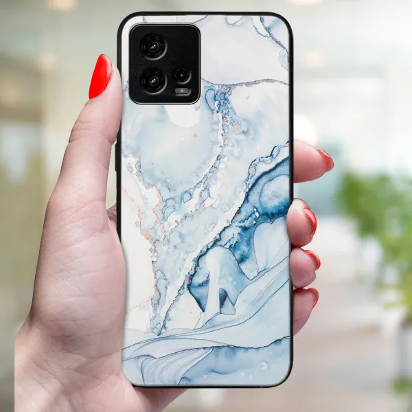 MY ART Ochranný kryt pre Motorola Moto G72 LIGHT BLUE (149)