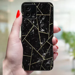 MY ART Ochranný kryt pre Motorola Moto G72 POLYGONAL (150)